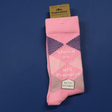 Stand on His Promises dress socks sz 10-13 by Sole Inspiration